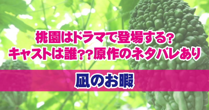 凪のお暇で桃園はドラマで登場する 佐藤貴史とは 原作のネタバレあり トレンドラマンガ