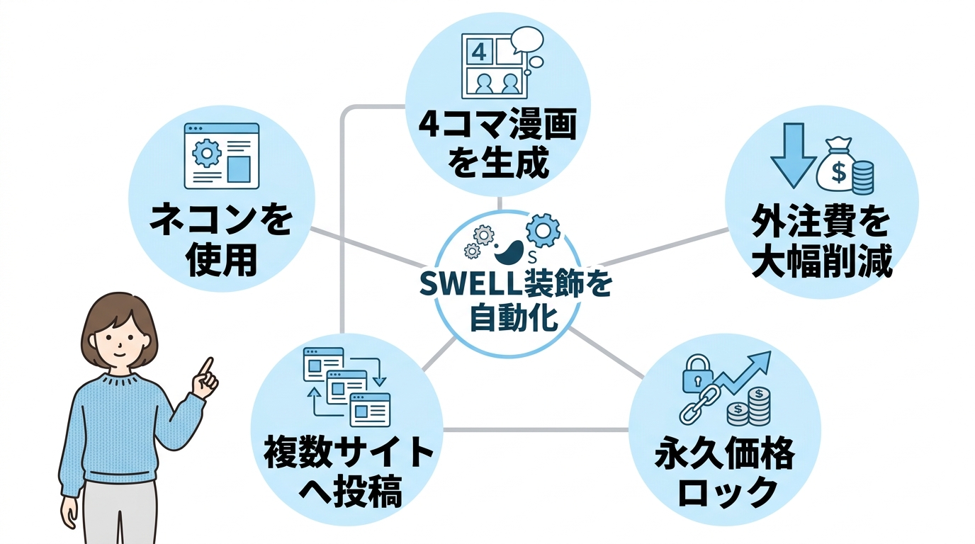 AI維新Writerを導入する5つのメリット