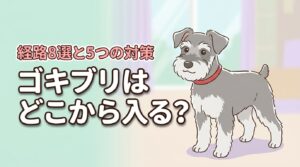 ゴキブリはどこから入ってくる？8つの侵入経路と隙間を塞ぐ5つの対策