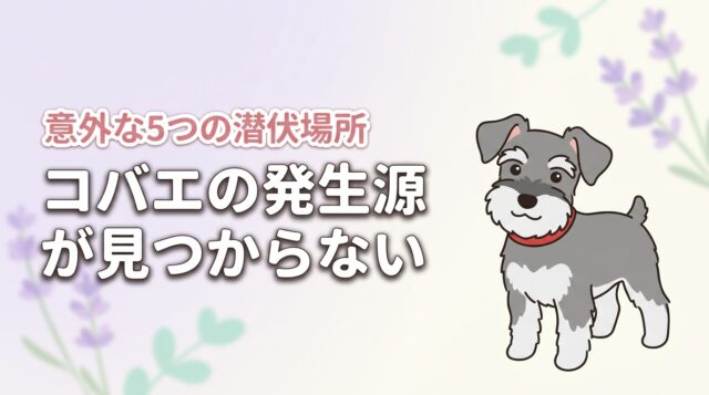 コバエの発生源が見つからない！意外な5つの潜伏場所と逆引き特定法
