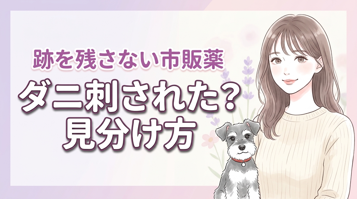 その痒みはダニ？刺された時の見分け方と跡を残さない市販薬の選び方を伝授