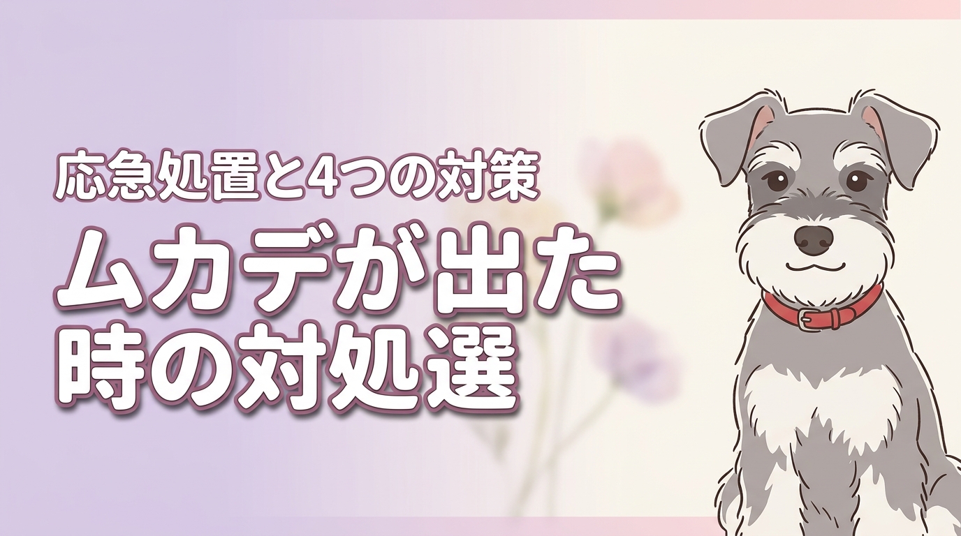 ムカデが出た時の対処法5選！噛まれた際の応急処置と侵入を防ぐ4つの対策