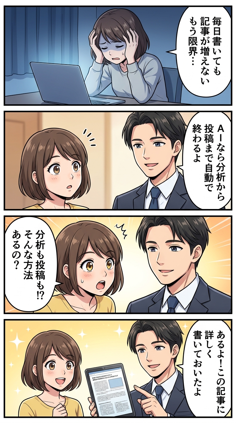 アフィリエイト 記事 量産 方法