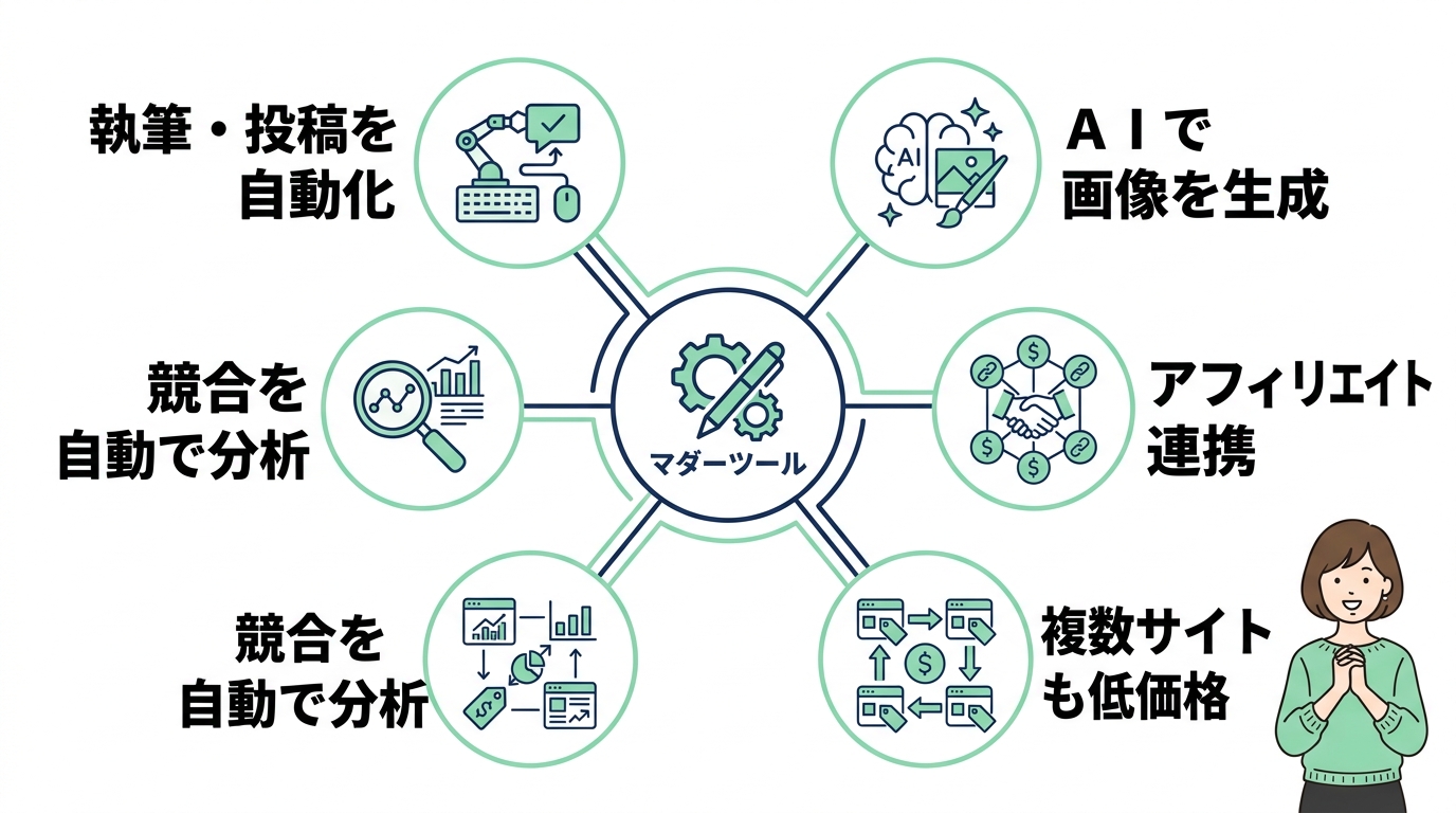 AI維新Writerを導入するメリット7つ