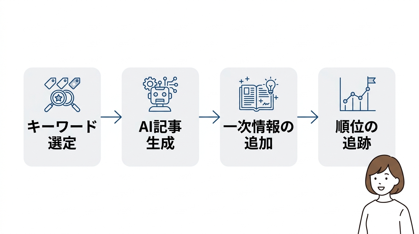 アフィリエイト収益を最大化する運用手順4つ