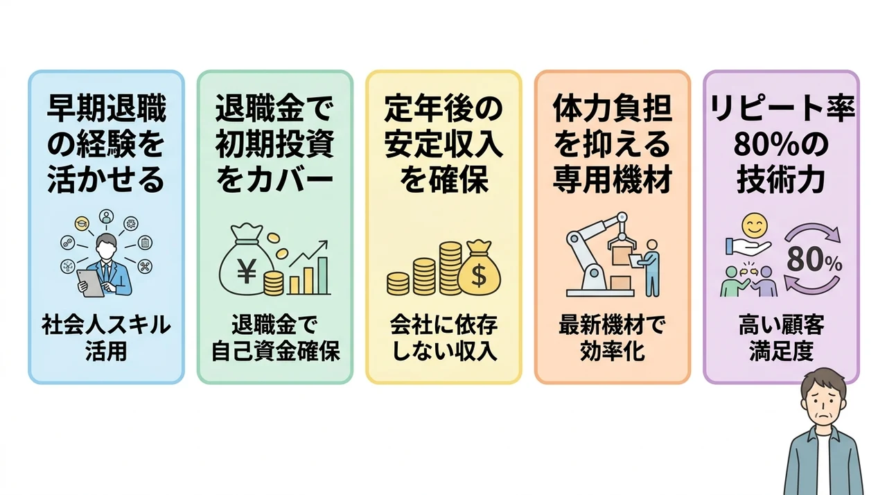 50代がおそうじ革命で開業するメリット5選
