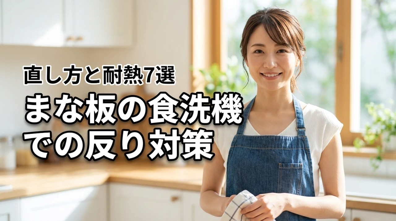 まな板が食洗機で反る理由とは？直し方とおすすめの耐熱まな板7選をプロが紹介（記事のアイキャッチ画像）